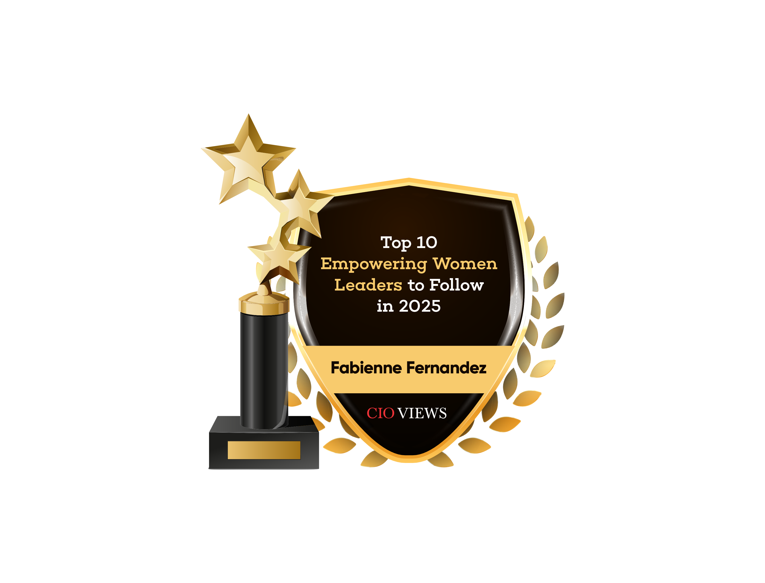 Award Badge- Fabienne Fernandez